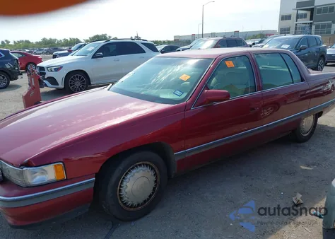 1995 Cadillac Deville Concours z USA, uszkodzony, nr VIN 1G6KF52Y3SU206693